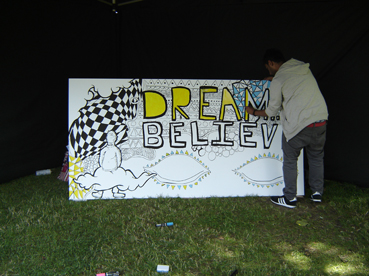 Live Art at the London Youth Games